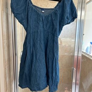 Old Navy Blue Denim Top